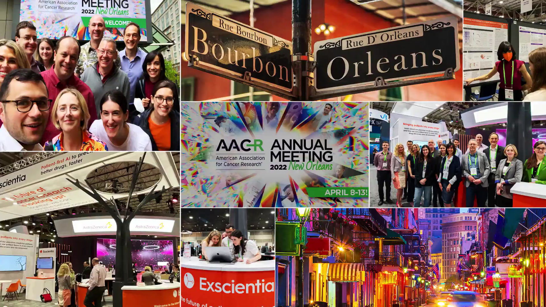 Exscientia AACR Sizzle